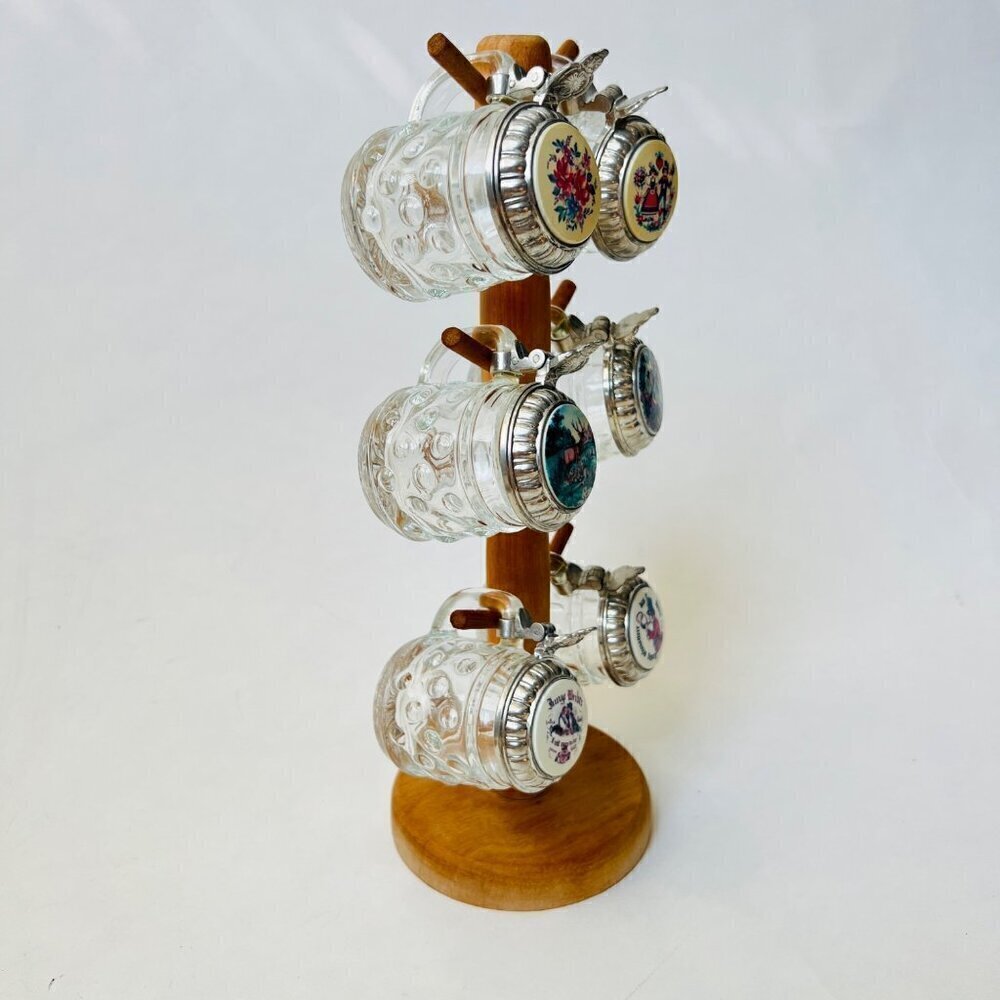Vintage Rare finds Made in W.Germany mini shot Steins set